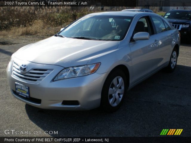 2007 Toyota Camry LE in Titanium Metallic