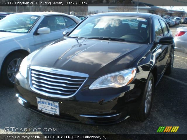 2012 Chrysler 200 Touring Sedan in Black