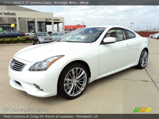 2011 Infiniti G 37 Journey Coupe in Moonlight White