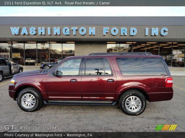 2011 Ford Expedition EL XLT 4x4 in Royal Red Metallic