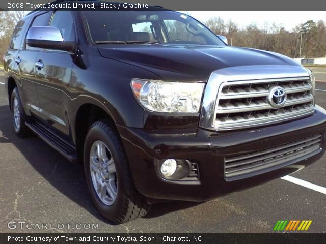 2008 Toyota Sequoia Limited in Black