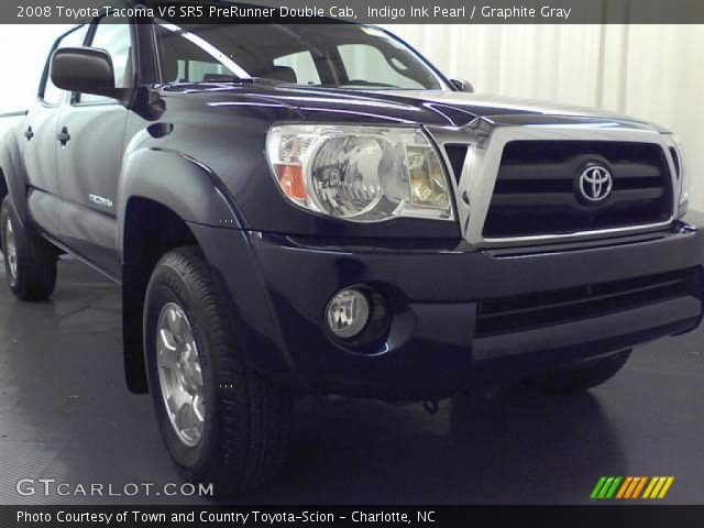 2008 Toyota Tacoma V6 SR5 PreRunner Double Cab in Indigo Ink Pearl
