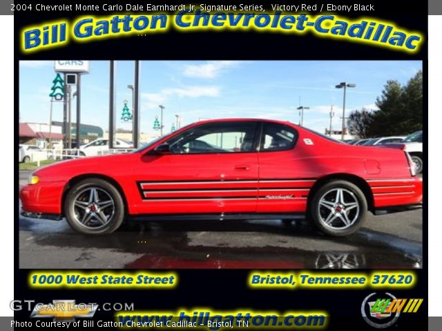 2004 Chevrolet Monte Carlo Dale Earnhardt Jr. Signature Series in Victory Red