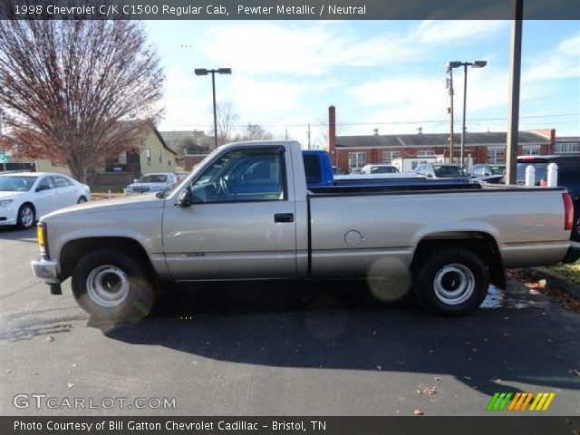 1998 Chevrolet C/K C1500 Regular Cab in Pewter Metallic