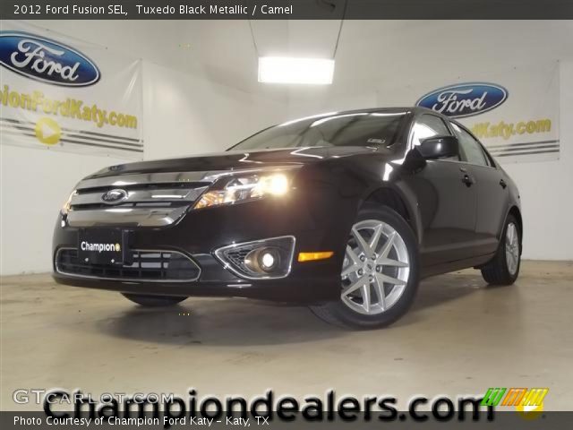 2012 Ford Fusion SEL in Tuxedo Black Metallic