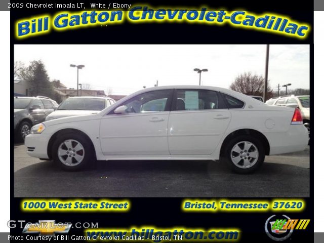 2009 Chevrolet Impala LT in White