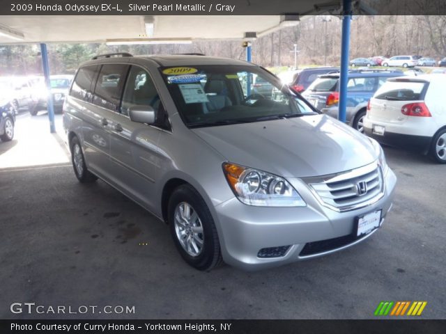 2009 Honda Odyssey EX-L in Silver Pearl Metallic