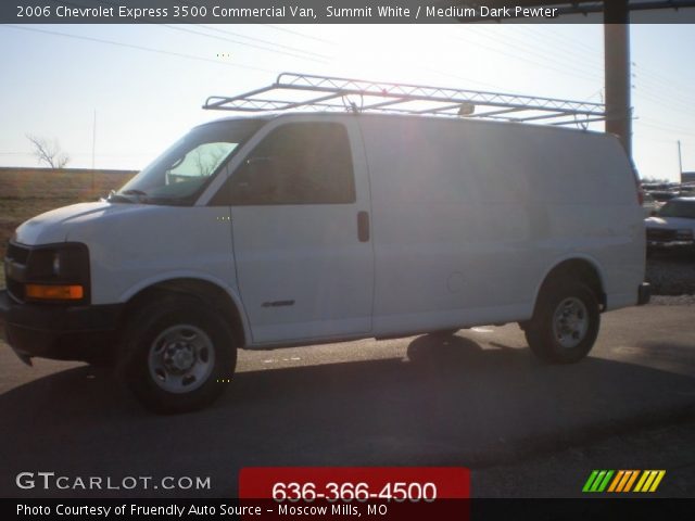 2006 Chevrolet Express 3500 Commercial Van in Summit White