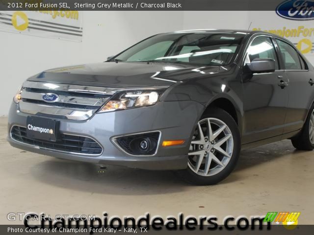 2012 Ford Fusion SEL in Sterling Grey Metallic