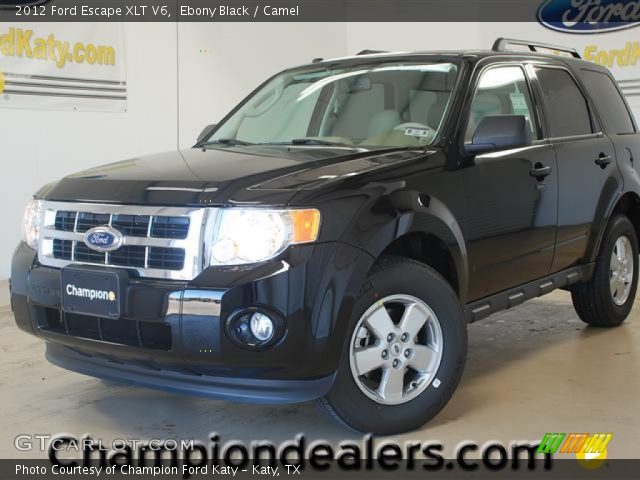 2012 Ford Escape XLT V6 in Ebony Black