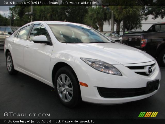 2010 Mazda MAZDA6 i Sport Sedan in Performance White