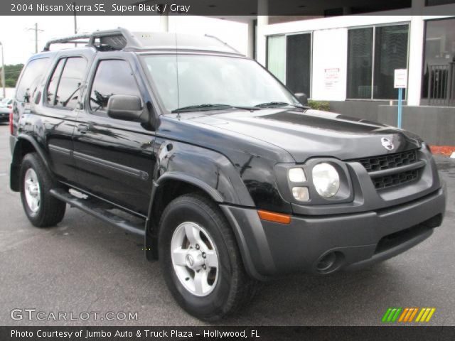 2004 Nissan Xterra SE in Super Black