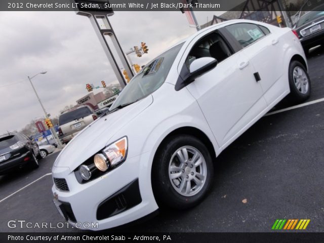 2012 Chevrolet Sonic LT Sedan in Summit White