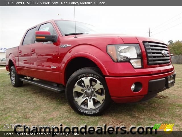 2012 Ford F150 FX2 SuperCrew in Red Candy Metallic
