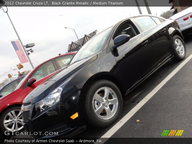 2012 Chevrolet Cruze LT in Black Granite Metallic
