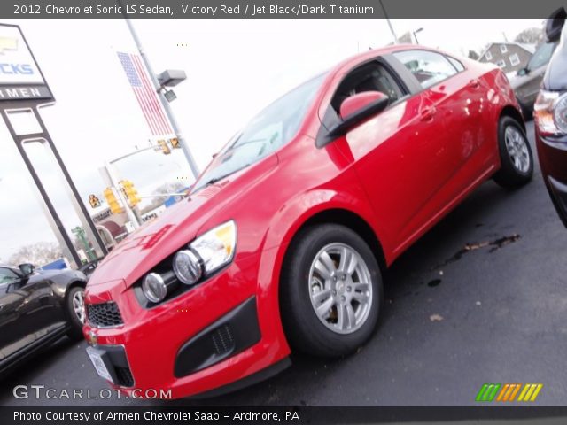 2012 Chevrolet Sonic LS Sedan in Victory Red