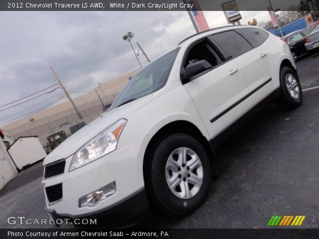 2012 Chevrolet Traverse LS AWD in White