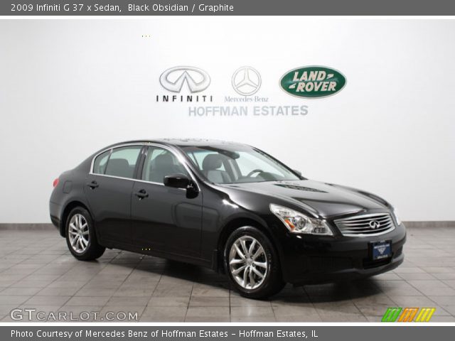 2009 Infiniti G 37 x Sedan in Black Obsidian