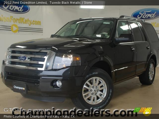 2012 Ford Expedition Limited in Tuxedo Black Metallic