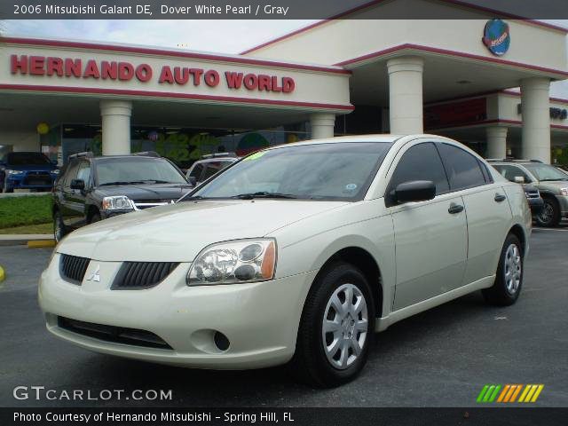 2006 Mitsubishi Galant DE in Dover White Pearl