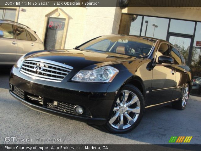 2007 Infiniti M 35 Sedan in Black Obsidian