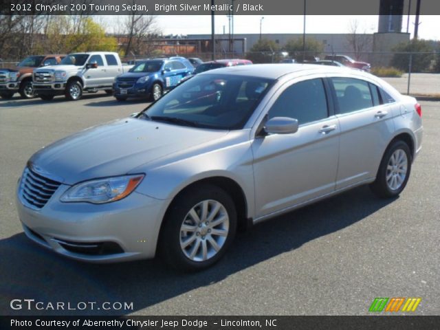 2012 Chrysler 200 Touring Sedan in Bright Silver Metallic