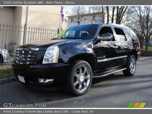 2008 Cadillac Escalade AWD in Black Raven