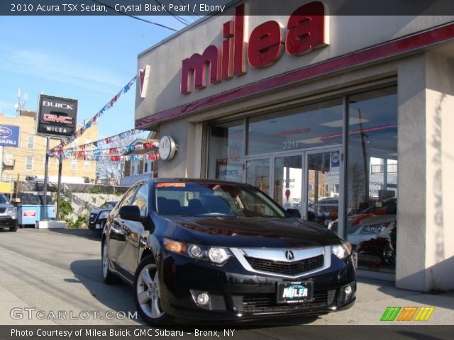 2010 Acura TSX Sedan in Crystal Black Pearl