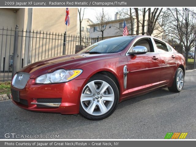 2009 Jaguar XF Luxury in Radiance Red Metallic