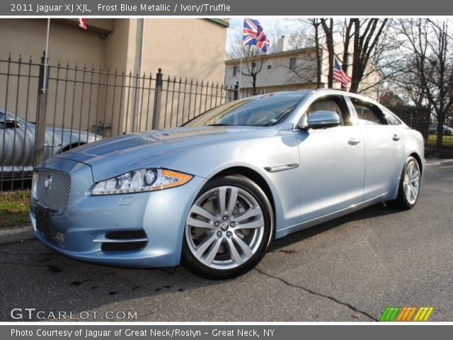 2011 Jaguar XJ XJL in Frost Blue Metallic