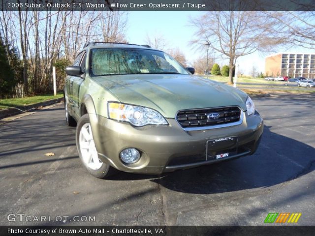 2006 Subaru Outback 2.5i Wagon in Willow Green Opalescent