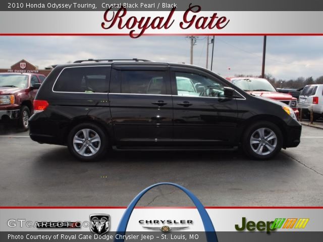 2010 Honda Odyssey Touring in Crystal Black Pearl