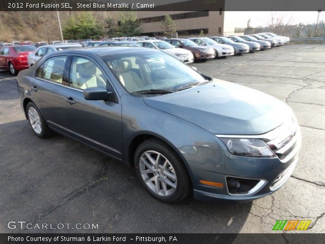 2012 Ford Fusion SEL in Steel Blue Metallic