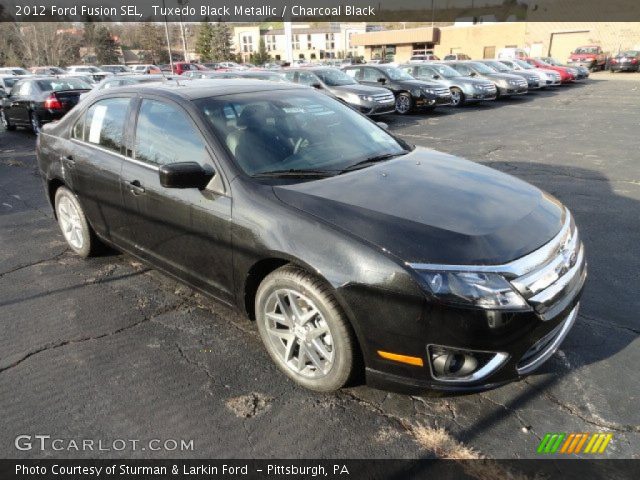 2012 Ford Fusion SEL in Tuxedo Black Metallic