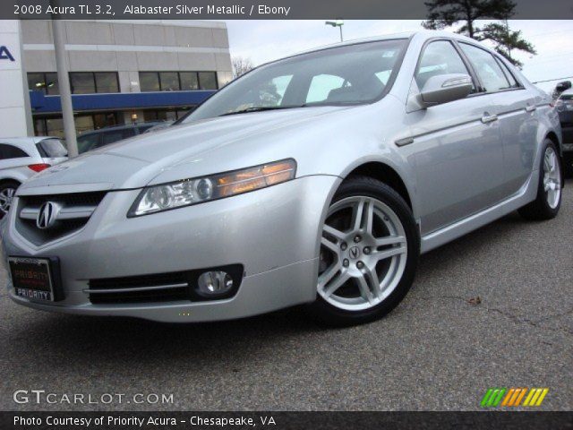 2008 Acura TL 3.2 in Alabaster Silver Metallic