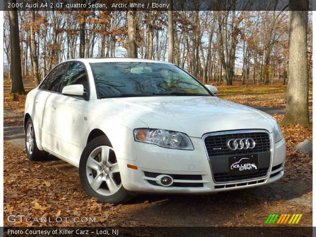 2006 Audi A4 2.0T quattro Sedan in Arctic White