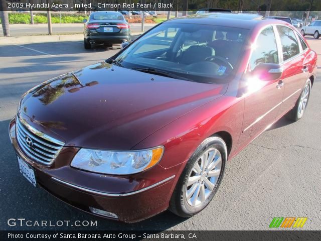 2009 Hyundai Azera Limited in Crimson Red Pearl