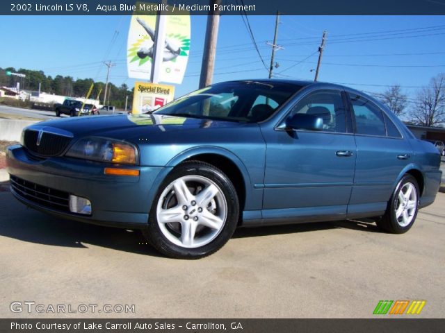 2002 Lincoln LS V8 in Aqua Blue Metallic