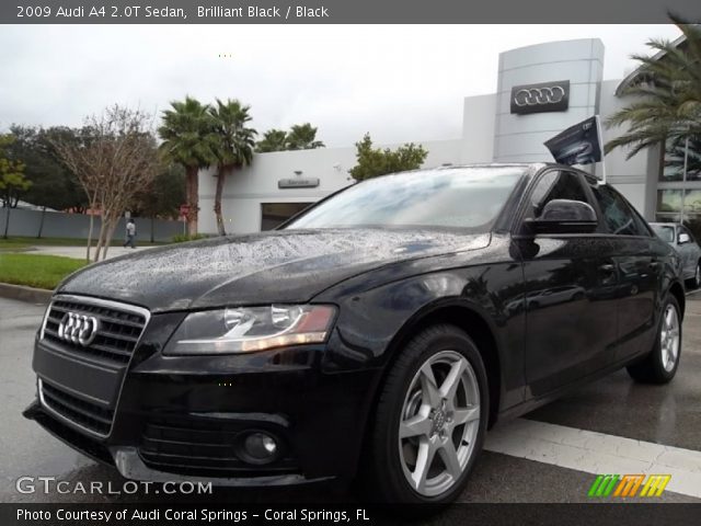 2009 Audi A4 2.0T Sedan in Brilliant Black