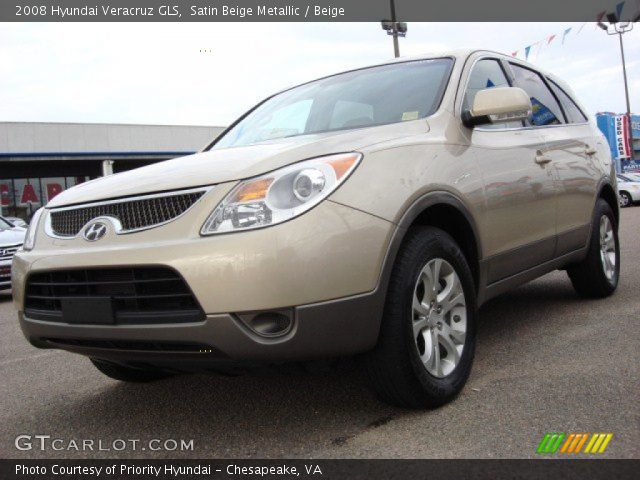 2008 Hyundai Veracruz GLS in Satin Beige Metallic