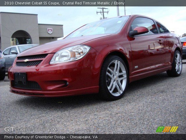 2010 Chevrolet Cobalt SS Coupe in Crystal Red Tintcoat Metallic