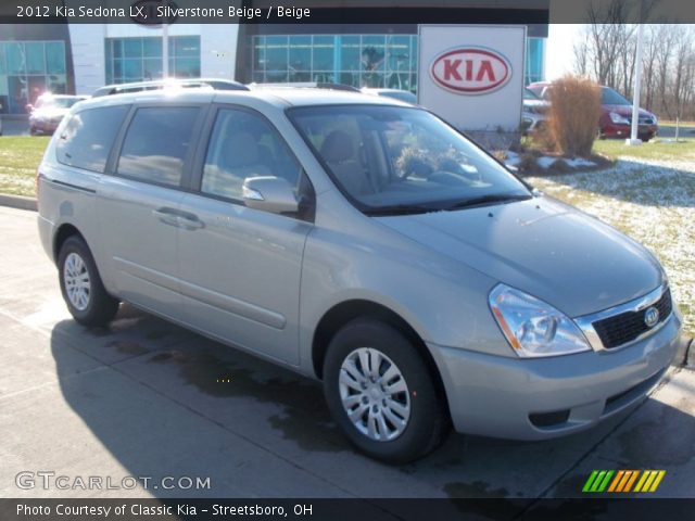 2012 Kia Sedona LX in Silverstone Beige