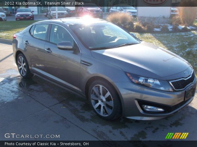 2012 Kia Optima SX in Titanium Silver