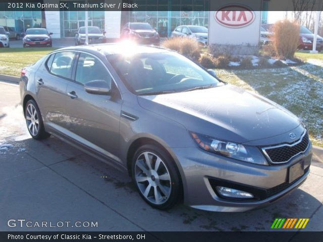 2012 Kia Optima SX in Titanium Silver