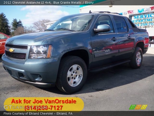2012 Chevrolet Avalanche LS 4x4 in Blue Granite Metallic