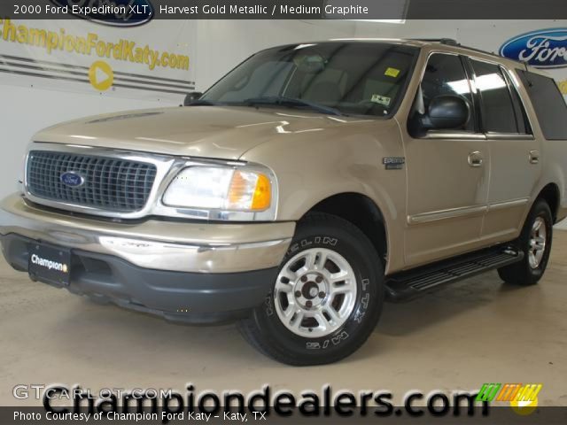 2000 Ford Expedition XLT in Harvest Gold Metallic