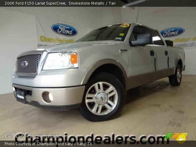 2006 Ford F150 Lariat SuperCrew in Smokestone Metallic