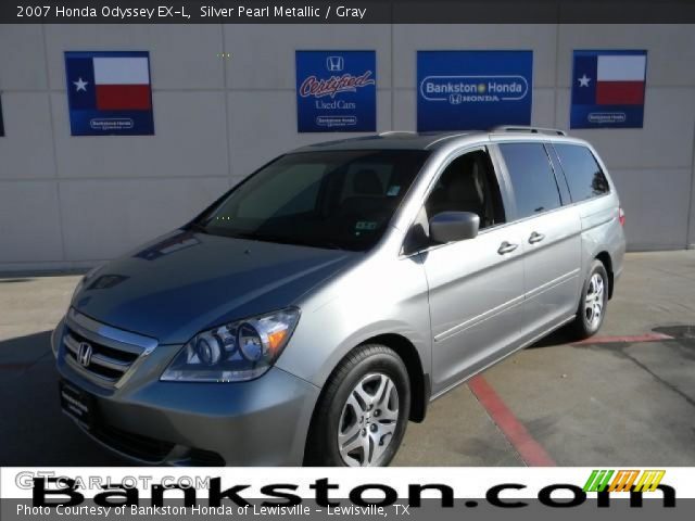 2007 Honda Odyssey EX-L in Silver Pearl Metallic