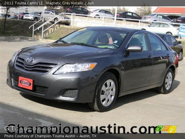 2011 Toyota Camry LE in Magnetic Gray Metallic