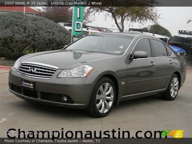 2007 Infiniti M 35 Sedan in Umbria Gray Metallic